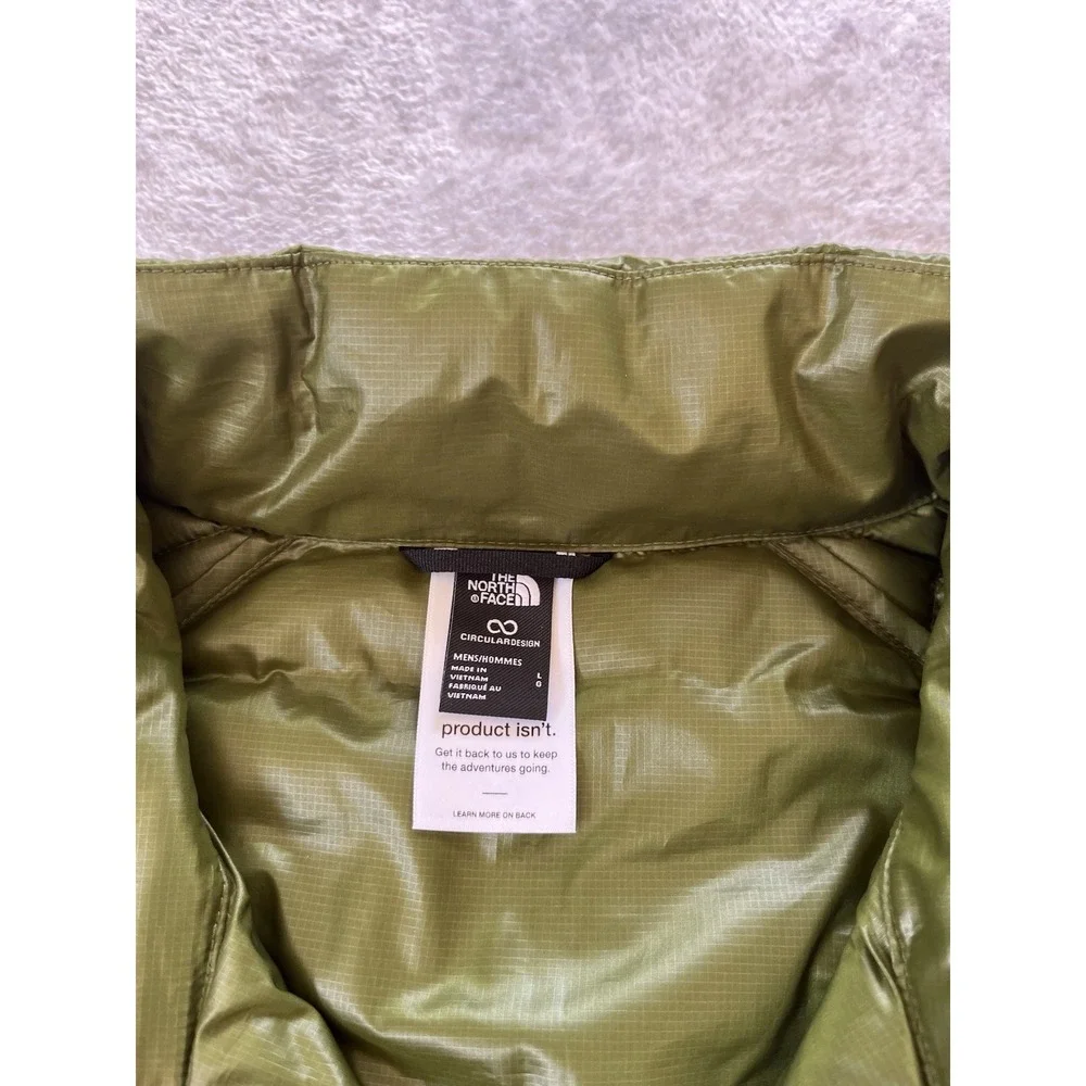 THE NORTH FACE NWT Men's Thermoball Insulated Puffer Jacket Lg Green